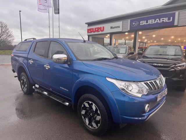 Mitsubishi L200 2.4 DI-D DC Barbarian 4WD Euro 5 4dr Pickup Diesel Electric Blue