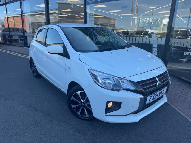 Mitsubishi Mirage 1.2 Design Pro CVT Euro 6 (s/s) 5dr Hatchback Petrol Polar White